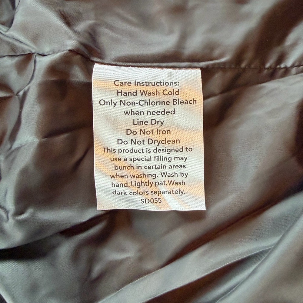 Jackson Hole Outerwear Sz L Quilted Ombré Vest Packable Bag Included Compact - Picture 5 of 9